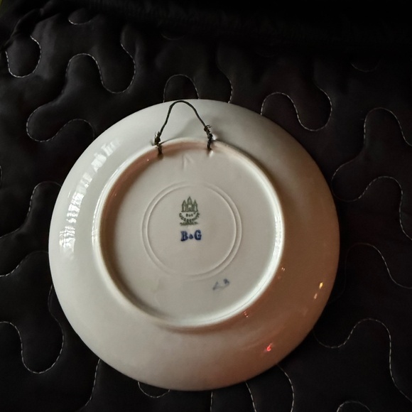 B&G Bing & Grondahl Denmark Porcelain Christmas Plate 1938 - Picture 2 of 2